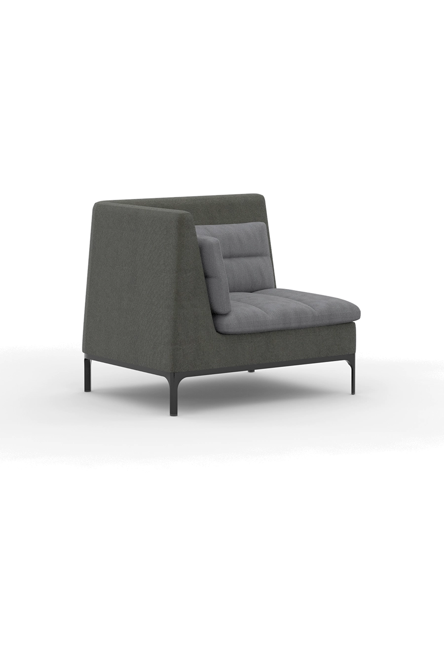 HAM101RH / Single Seat Right Hand Corner Unit