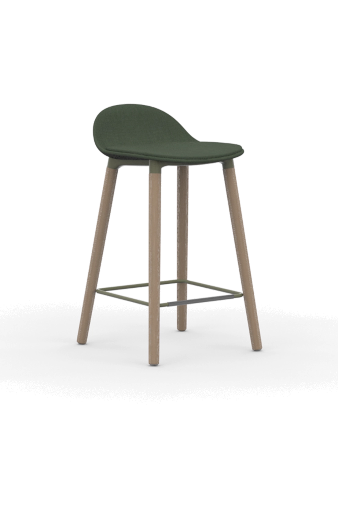 KIN503U3CH / Low Back Counter Height Stool