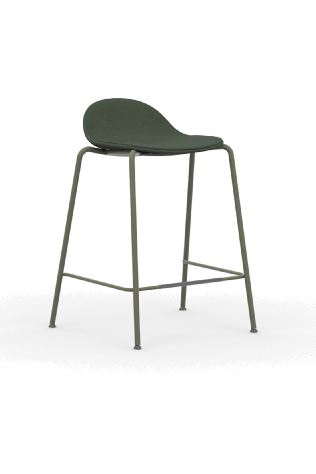 KIN506U3CH / Low Back Counter Height Stool