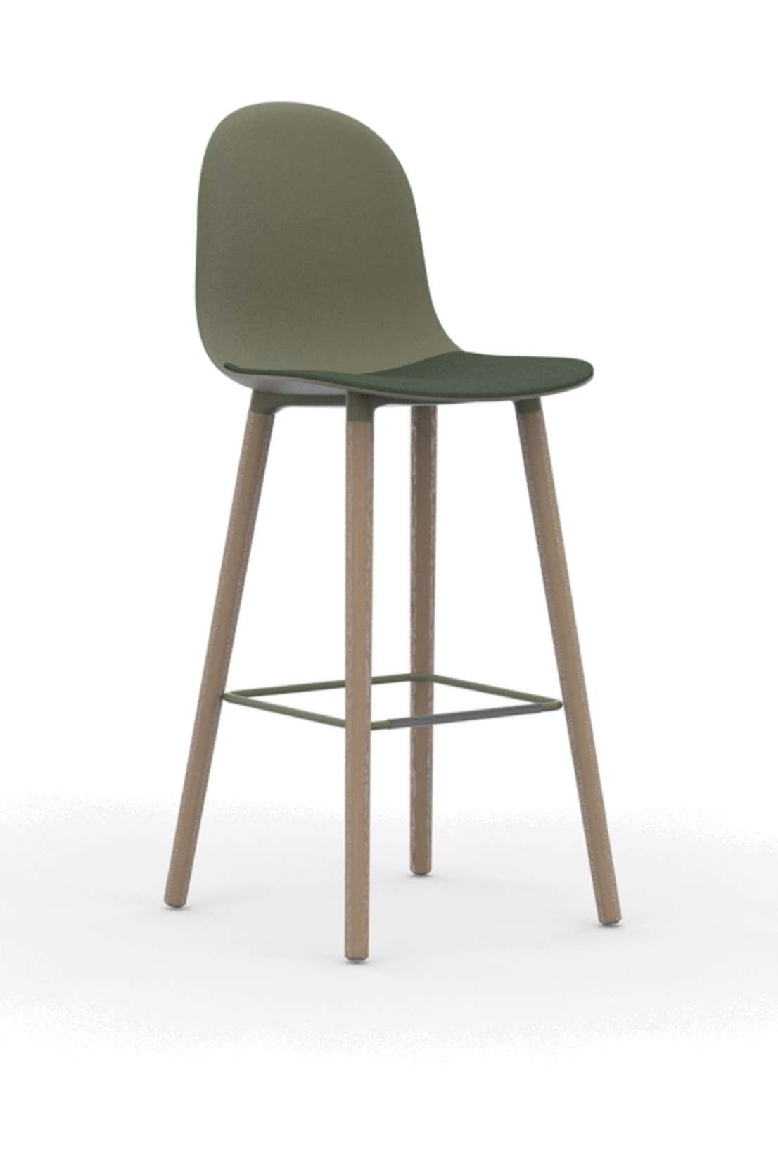 KIN603U1 / High Back Stool